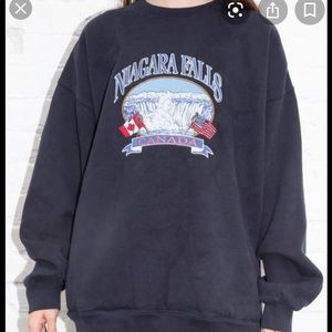 Brandy Melville Niagara fall sweatshirt